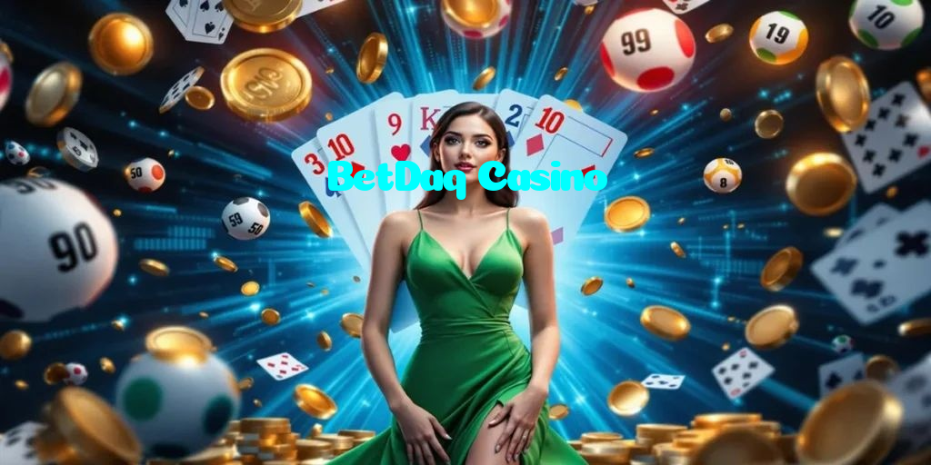 BetDaq Casino casino presented on mobile device in Pakistan with slots and live games